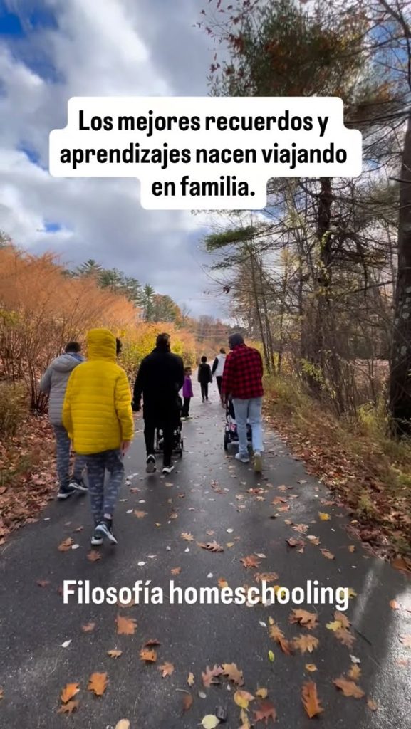 “Los mejores recuerdos y aprendizajes nacen viajando en fami...